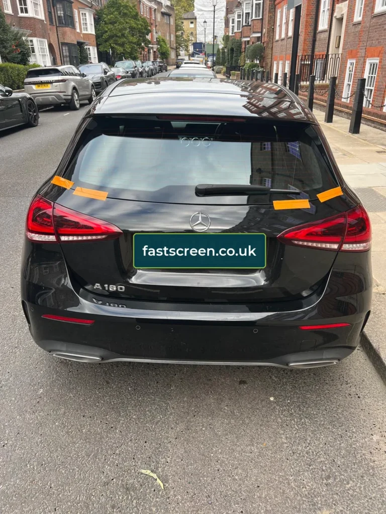 Mercedes A180 rear screen - Fast Screen car glass
