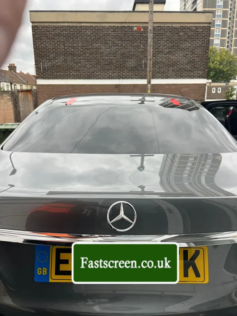 Mercedes C-Class rear screen - Fast Screen car glass