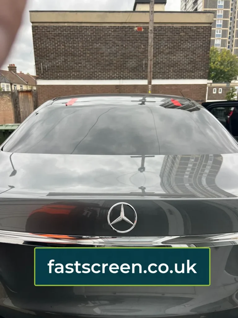 Mercedes C-Class rear screen - Fast Screen car glass