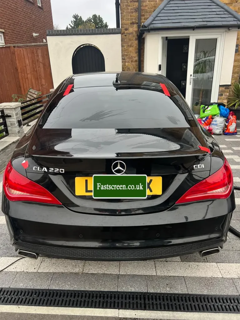 Mercedes CLA new rear screen - Fast Screen car glass